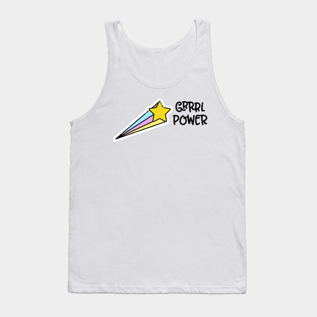 Girl Power Tank Top by Pulpixel